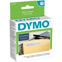 Dymo Etiket voor retouradres 25x54mm 500 stuks