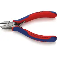 Knipex 76 12 125 Zijkniptang Elektronica en fijnmechanica Met facet 125 mm