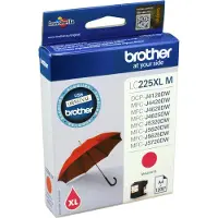 Brother Inktcartridge LC-225XLM Magenta Hoge capaciteit