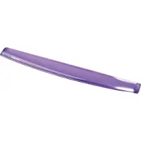 Fellowes Crystal Gel Polssteun voor Toetsenbord | Ergonomische Polsondersteuning | Transparante Gel | Paars