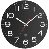 TFA-Dostmann 60.3509 Wandklok Zendergestuurd 30 cm x 40 mm Zwart