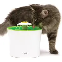 Catit Drinkfontein Bloem Senses - Kattendrinkbak - 3 l Wit Groen