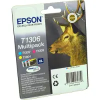 Epson T130 (C13T130640) Inktcartridge 3-kleuren Multipack Hoge capaciteit
