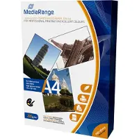 MediaRange Inkjet Fotopapier Glanzend A4 220 g/m² Wit