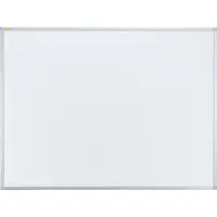 Franken Whiteboard X-tra!Line, wandmontage in staand en liggend formaat, frame van wit gelakt staal en aluminium, magnetisch, opbergbak, B 1500 x H 1000 mm