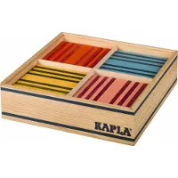Kapla - Kleur - Constructiespeelgoed - 8 Kleuren- 100 Plankjes