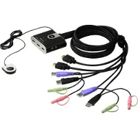 Aten CS692 USB HDMI KVM Switch 1920x1200 Resolutie Zwart