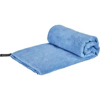 Cocoon Terry Towel Light, Microvezel Handdoek, lichtblauw