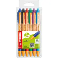 Stabilo set van 6 balpennen pointball