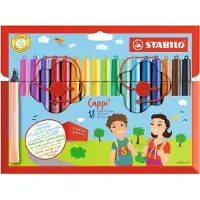 Stabilo Cappi viltstiften (18 stuks)