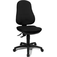 Topstar Bureaudraaistoel | met permanent contact | zwart 420-550 mm | zonder armleuningen draagvermogen 110 kg | 1 stuk - 8170G20 8170G20