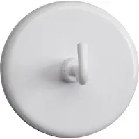 MAUL Magneet (Ø x h) 47 mm x 36 mm Rond, Met haak Wit 5 stuk(s) 6159002