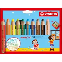 Stabilo Woody 3 In 1 Color Pencil Veelkleurig Kinderen