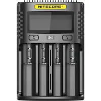 Nitecore UM4 batterijlader voor o.a. 18650 accu's