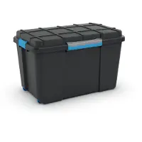 Kis Scuba Opbergbox Xl 110l Zwart/blauwe