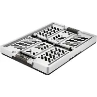 Keeeper Kunststof Vouwkrat 45 l Lichtzilver 37 x 54 x 28 cm