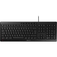 Cherry Stream toetsenbord JK-8500 DE-2, QWERTZ, plat, stil, SX-schaarmechanisme, zwart