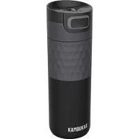 Kambukka Thermosbeker Etna Grip Black Steel 500 ml