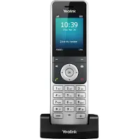 Yealink W56H, zwart, LCD-scherm, 6,1 cm (2,4 inch), 240 x 320 pixels, 30 uur (standby), 400 uur (gebruik)