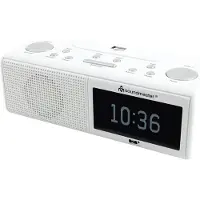 Soundmaster UR8350WE - Digitale wekkerradio, DAB+/FM met USB