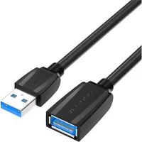 Vention Usb 3.0 Verlengkabel, Mannelijke Usb Naar Vrouwelijke Usb-Aansluiting Vas-A45-B300 1 M (Zwart)