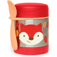 Skip Hop Zoo Insulated Fox Thermal Food Jar Rood Kinderen