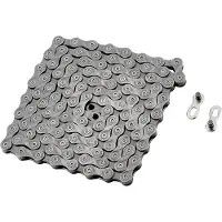 Kmc 9-speed fietsketting - smal ontwerp - grijs - 114 schakels - MTB & race geschikt