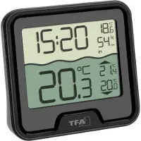 TFA-Dostmann Marbella 30.3066.01 Zwembadthermometer Zwart