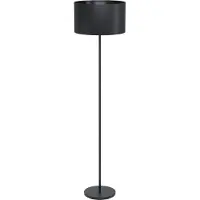 Eglo Vloerlamp Maserlo, zwart, Woon-/ Eetkamer, metaal, Modern, vloerlamp