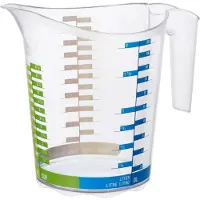 Rotho 1750810379, 2 L, acrylonitril styreen (SAN), Transparant, 154 mm, 193 mm, 221 mm