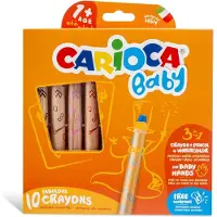 Carioca BABY 1+ 3in 1 JUMBO KLEURWASKRIJTJES/10