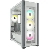 Corsair iCUE 7000X RGB - FT - E-ATX - Seitenteil mit Fenster (gehärtetes Glas) Full Tower PC-behuizing Wit