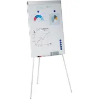 Relaxdays flipover whiteboard - flipchart - magneetbord - presentatiebord - schrijfbord