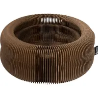 District 70 Maze - Kartonnen kattenspeelgoed - Ø50x18 cm Bruin