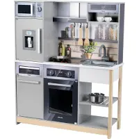 Miele Toys Miele houten speelgoedkeuken - incl. bijpassende accessoires, licht- en geluidseffecten - multicolor