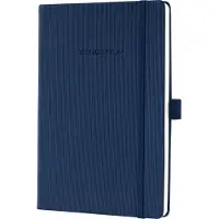 Sigel Conceptum Notitieboek A5 Geruit Gebonden Hardcover Middernachtblauw 194 Pagina's 97 Vellen