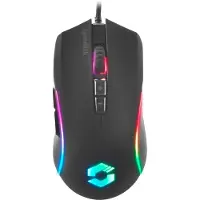 Speedlink ZAVOS Gaming Mouse, 7 knoppen, meerkleurige verlichting, Resolutie tot 3.200 dpi, rubberen oppervlak