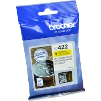 Brother LC-422Y Inktcartridge Geel