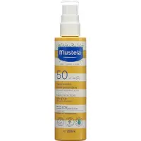 Mustela Zonnespray Hoge Bescherming Spf50 200 ml Spray