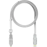 Rolling Square inCharge XL 6-in-1 snellaadkabel - 2 meter - White
