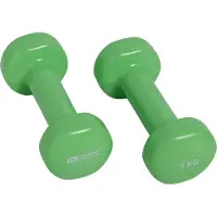 Schildkröt Fitness dumbbells fitness set 2x1kg - vinyl gewichten thuis trainen.