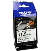 Brother HSe-231E krimpkous tape zwart op wit 12 mm (origineel)