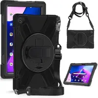 ESTUFF Austin (Lenovo Tab M10 (3e generatie)), Tablethoes, Zwart