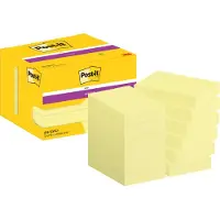 3M Post-it super sticky notes geel 51 x 76 mm (12 stuks)