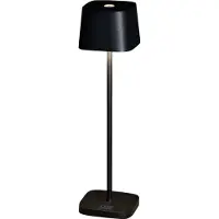 Konstsmide Tuin Tafellamp Capri Mini | 2.2W LED | Zwart Aluminium | 2700K/3000K | IP54 | Dimbaar