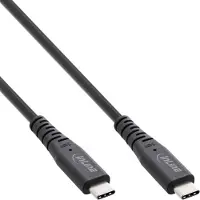 InLine USB-C kabel | USB4 (40Gb/s) | PD 240W | 8K 60Hz | zwart | 1 meter