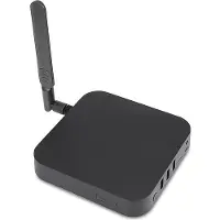 Minix Android Mini-PC X35i plus, met ARM Cortex RK3566 Cortex-A55 quad-core processor, 2 GB RAM, 32 GB eMMC opslag, ARM Mali-G52 grafische processor, en Android 11.0. Model: X3