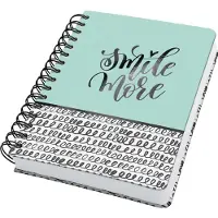 Sigel spiraal notitieboek A5 - Jolie - hardcover - 240 pagina's - 120 grams - dots - Curly Mint - SI-JN623