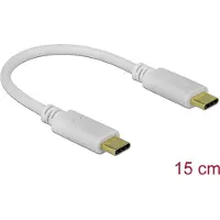 DeLOCK USB Type-C Charging Cable 15 cm PD 100 W with E-Marker