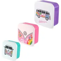 Puckator Set 3 Lunch Box M/L/XL - Summer Volkswagen Busje VW T1